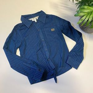 Roxy Big Girl Pinstripes Shirt
